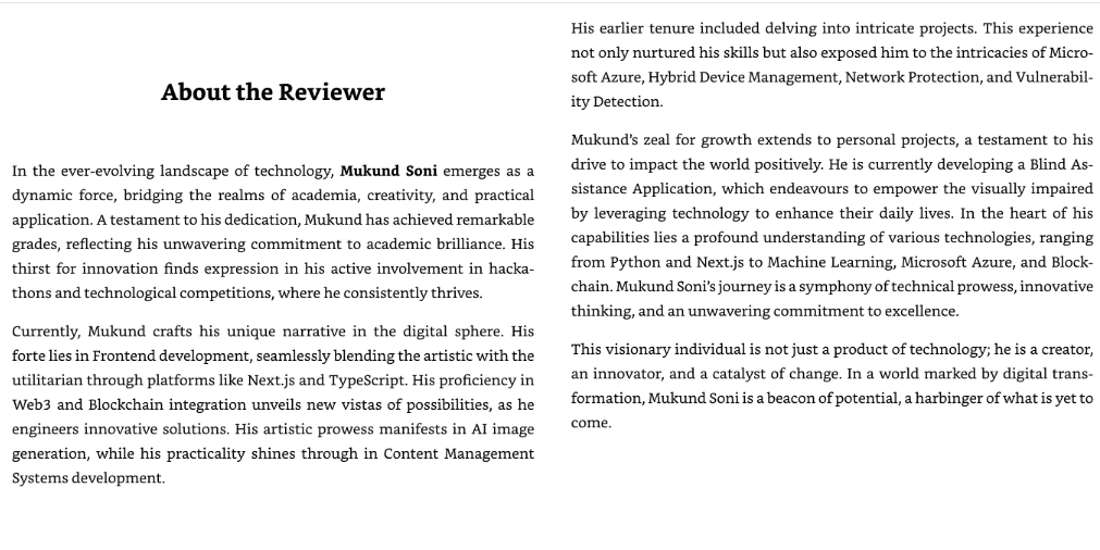 Technical Reviewer — "My First Mobile App for Students"